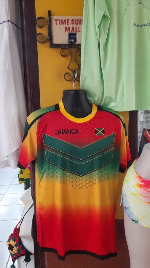 Maillot de football Jamaïque sous l'enseigne Shop 5